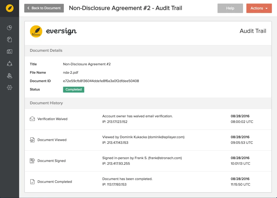 Xodo Sign (formerly eversign) — Screenshots 3