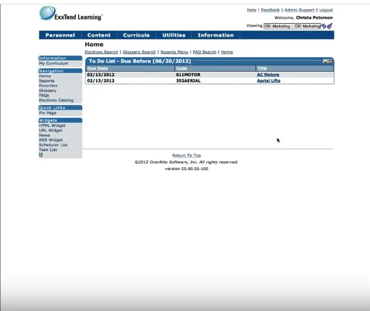 ExxTend Learning — Screenshots 2