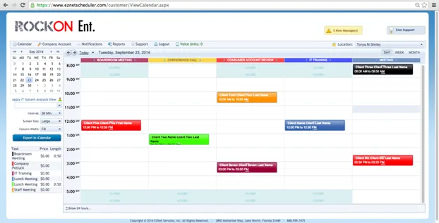 EZnet Scheduler — Screenshots 5