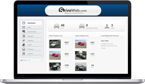 ezyCarDealer CMS — Screenshots 1