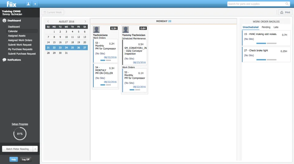 Fiix — Screenshots 1
