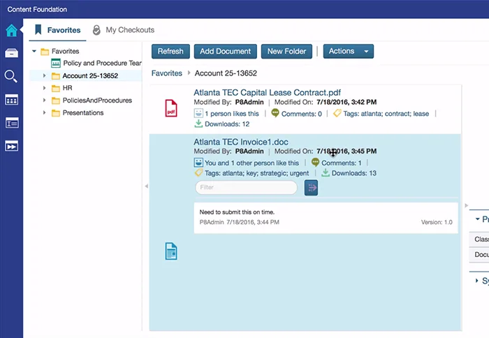 FileNet Content Manager — Screenshots 2