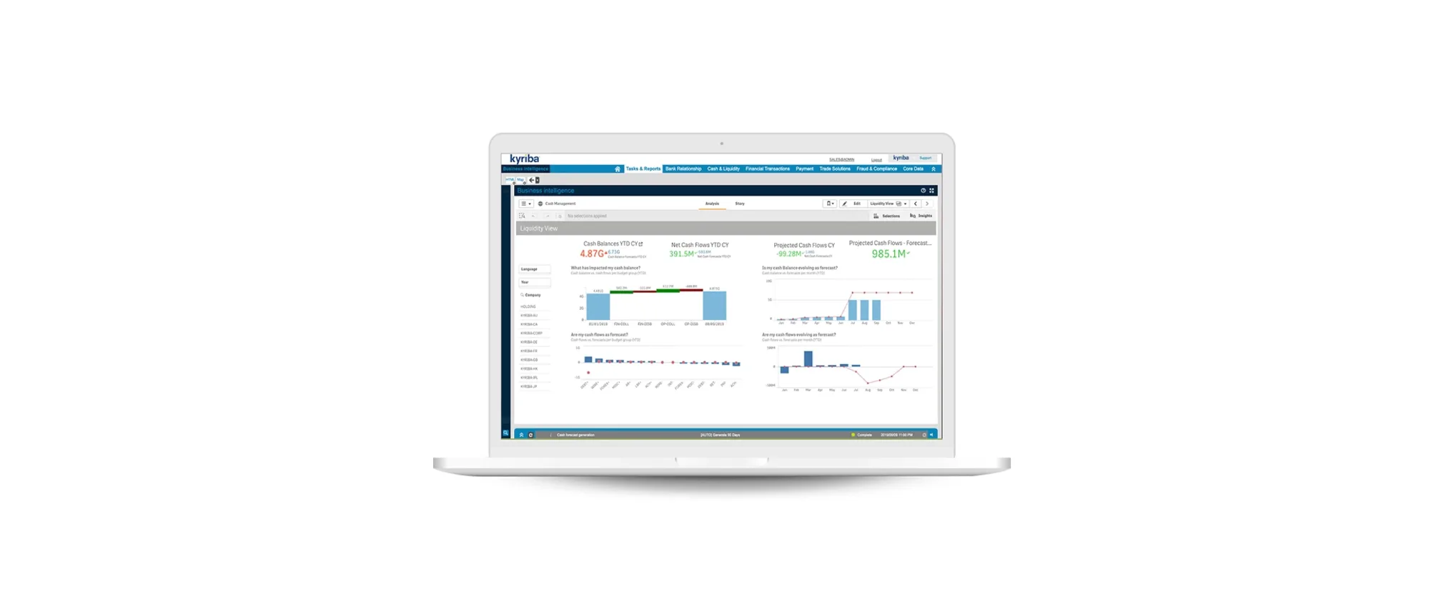 Kyriba — Optimize Financial Management with Treasury Software