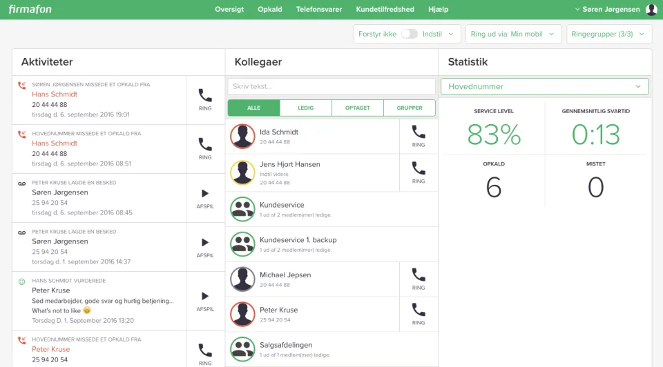 Firmafon — Screenshots 1