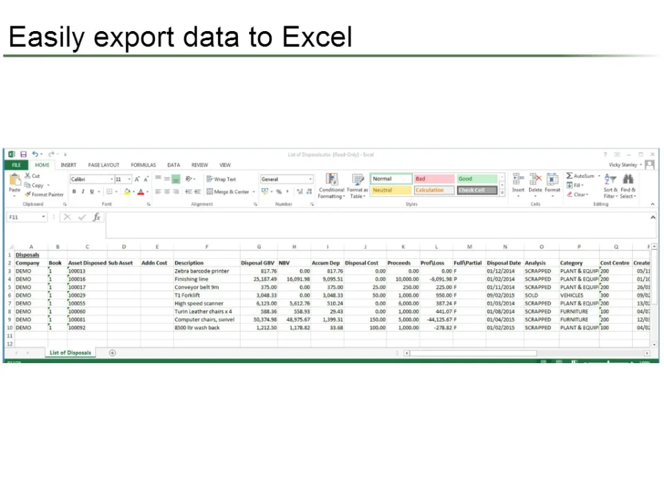 FMIS Asset Management — Screenshots 4