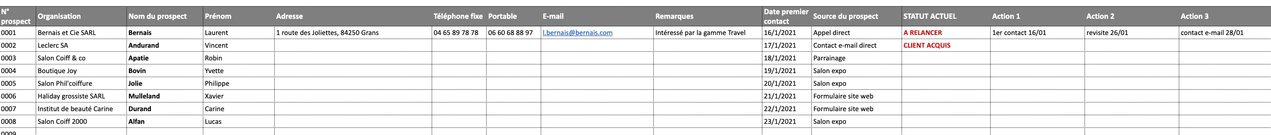 © Business Plan Excel