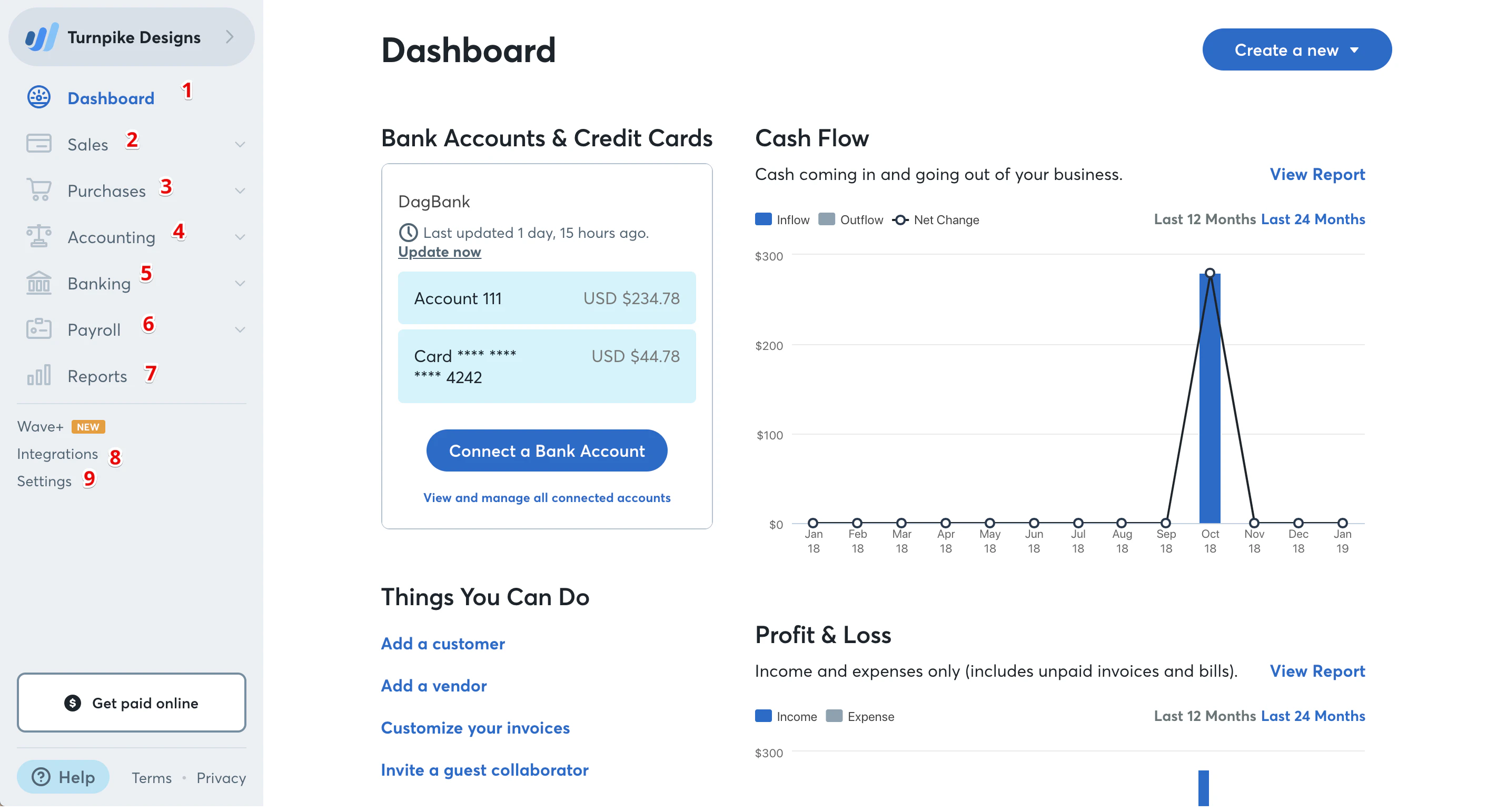 Wave Accounting