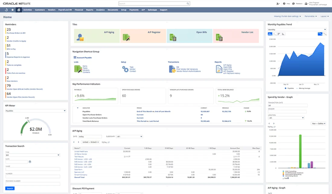 © Oracle NetSuite