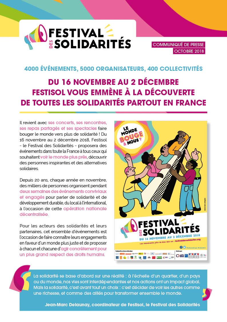 exemple communiqué de presse événement culturel
