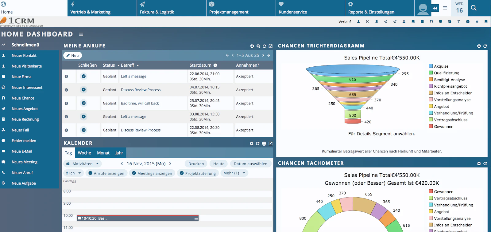 Top Tools Open Source für das CRM - 1CRM