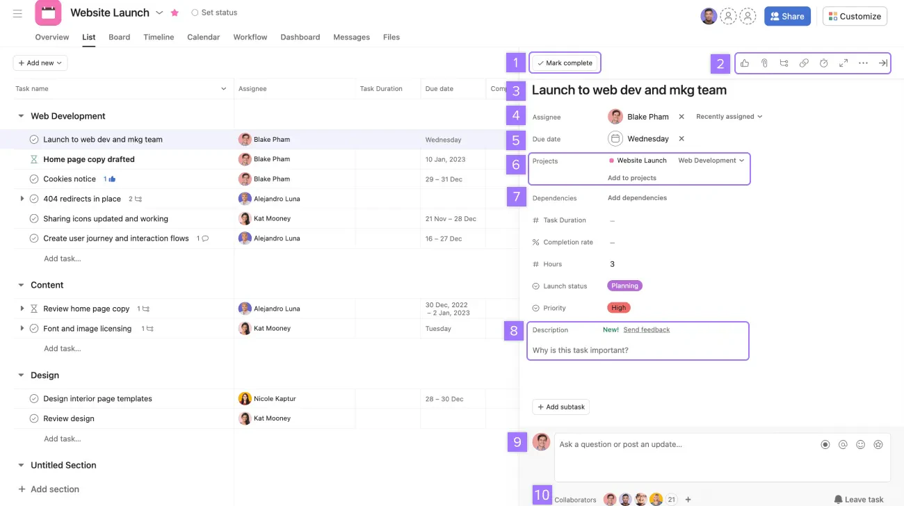 ⓒ Asana