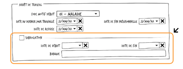comment signaler une subrogation de salaire ?