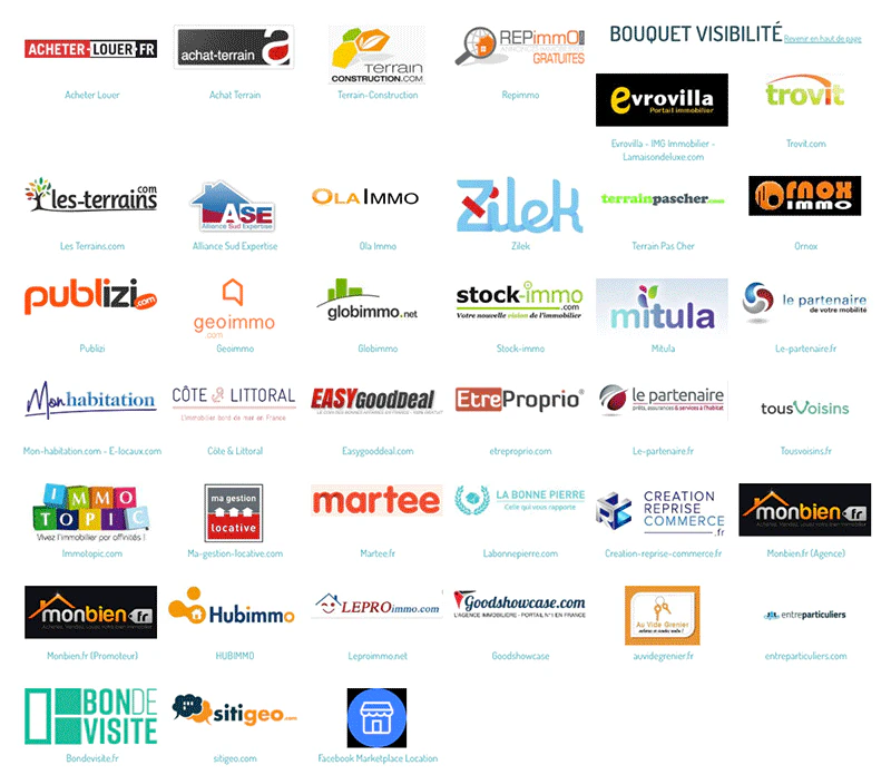 logiciel immobilier Ubiflow pour la multidiffusion d'annonces immobilières