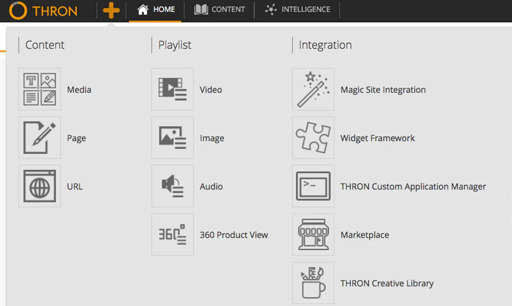 screen thron