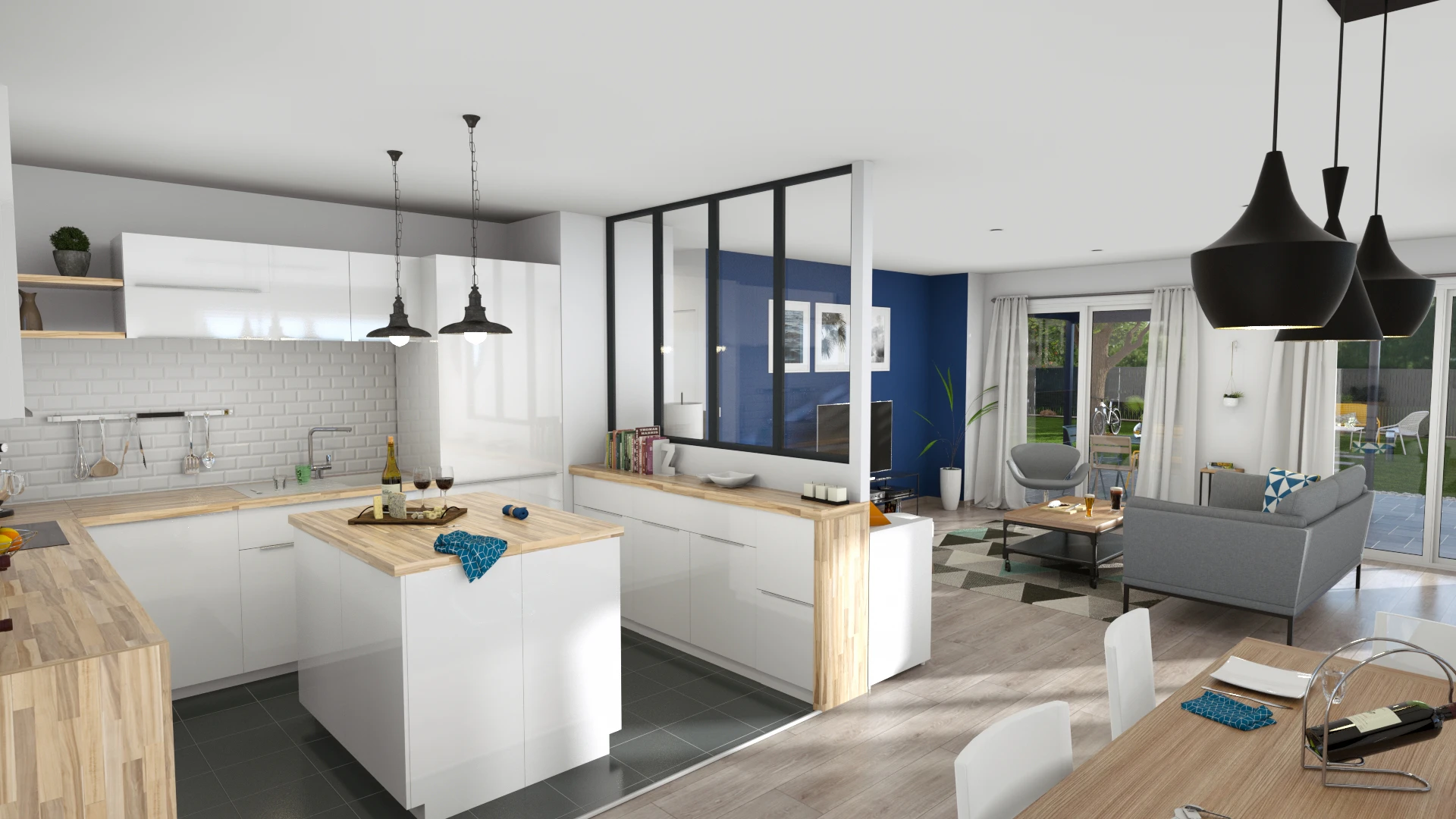 3D Interior Home Layout