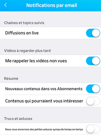 rgpd site internet : gestion des préférences