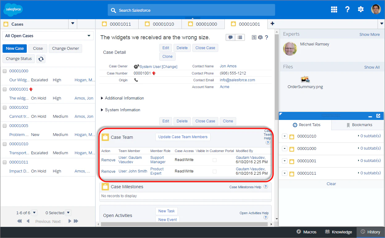 © Salesforce Service Cloud