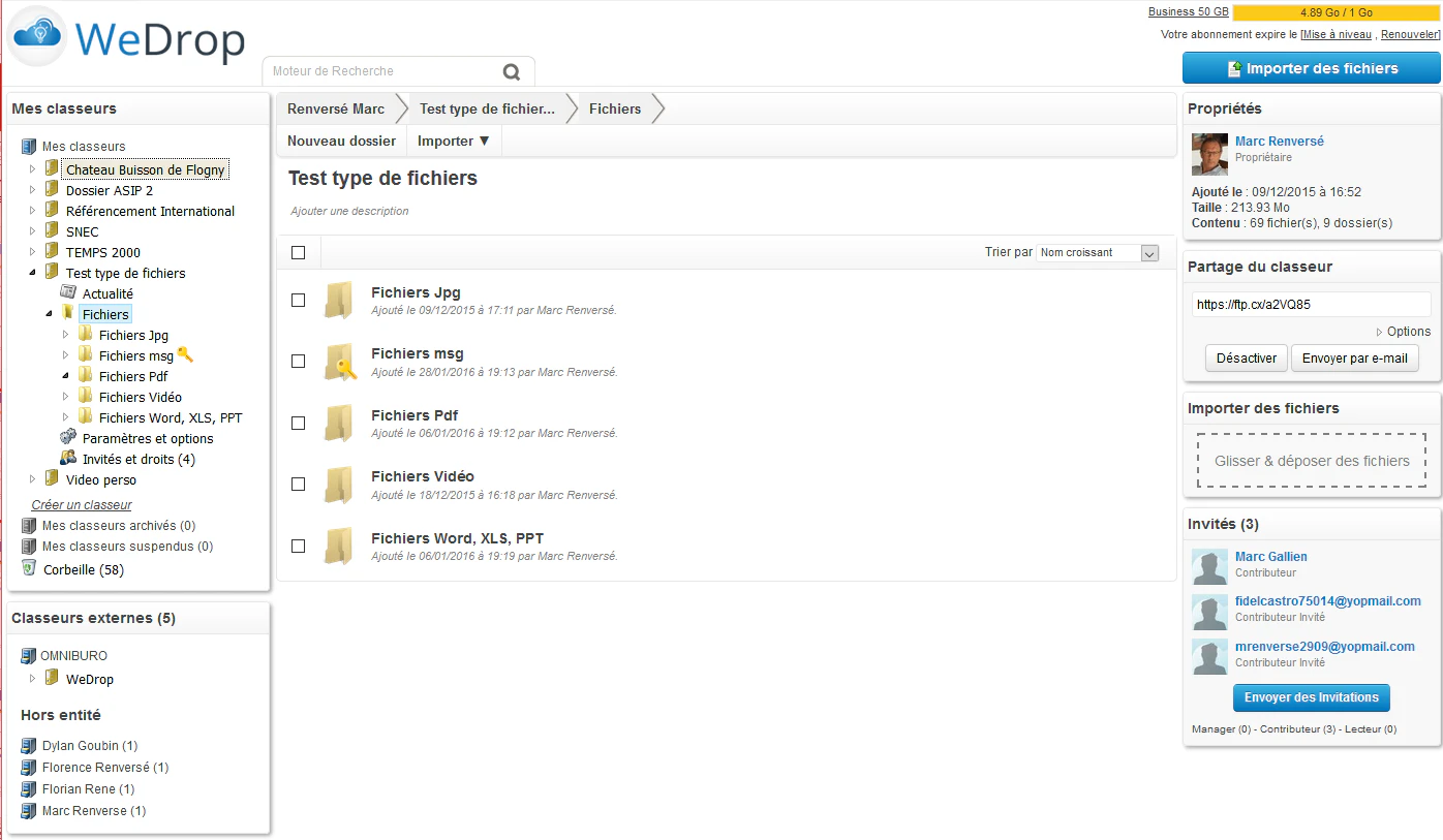 Alternative Dropbox WeDrop