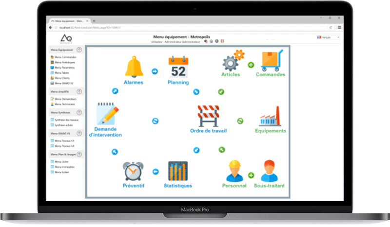 AQ Manager : plateforme de GMAO web pour le secteur immobilier