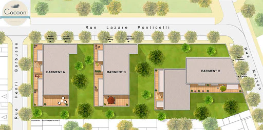 faire un plan de masse : plantations