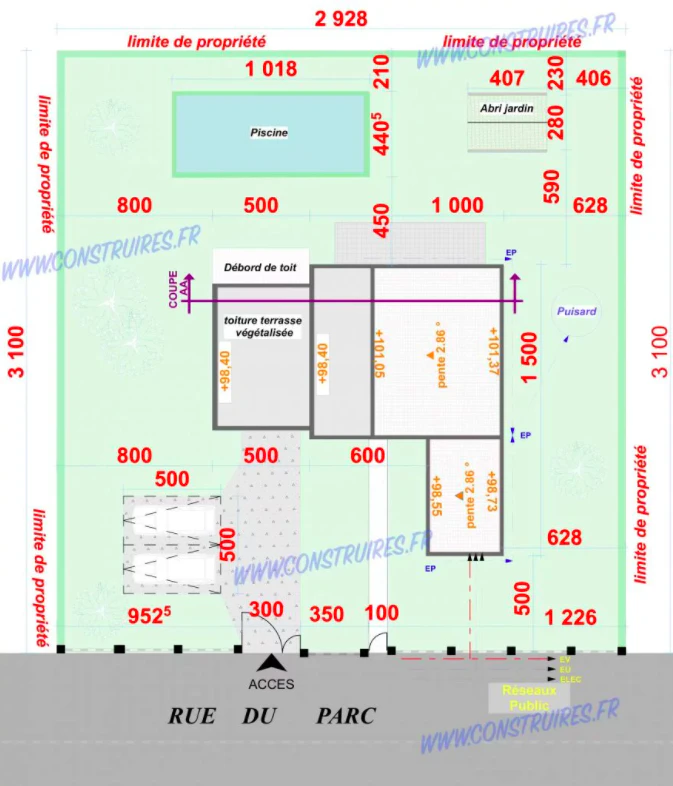 Comment faire un plan de masse