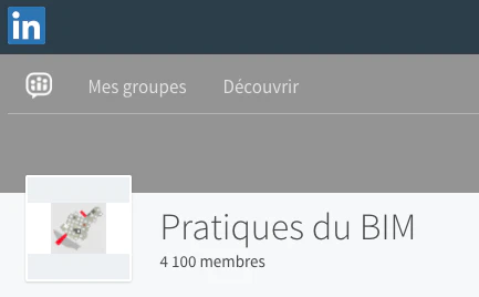 groupe linkedin les pratiques du bim