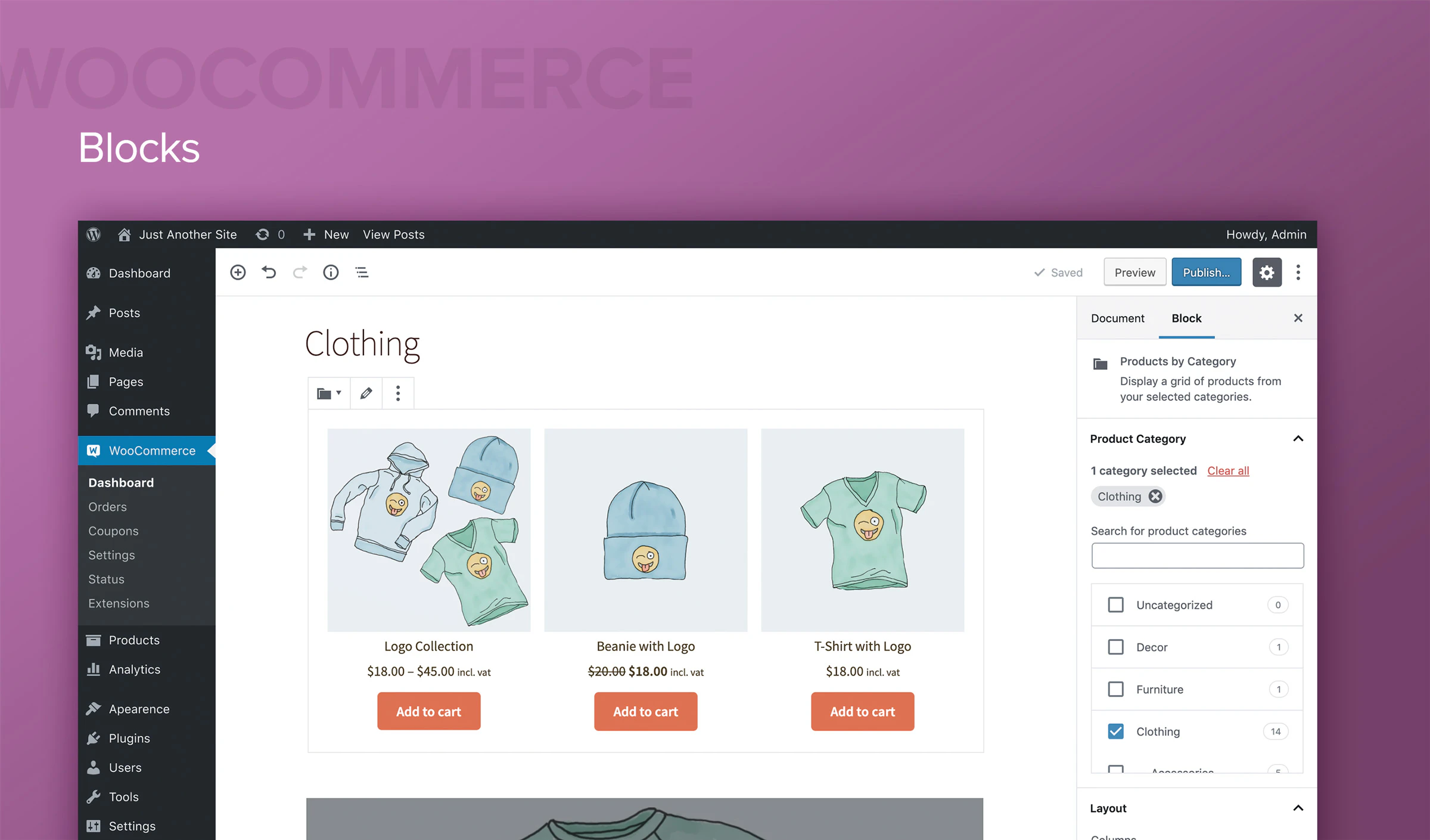 plateforme ecommerce WooCommerce