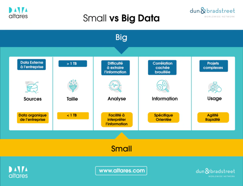 Quelle est la différence entre le Big Data et le Small Data ?