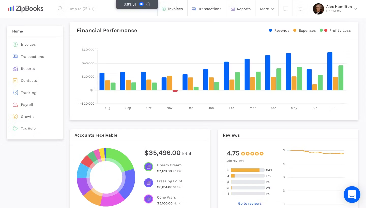 zipbooks