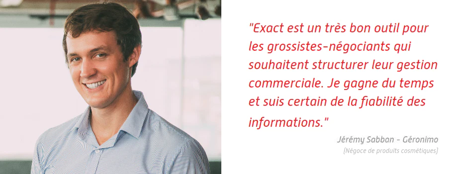 Exact logiciel de négoce