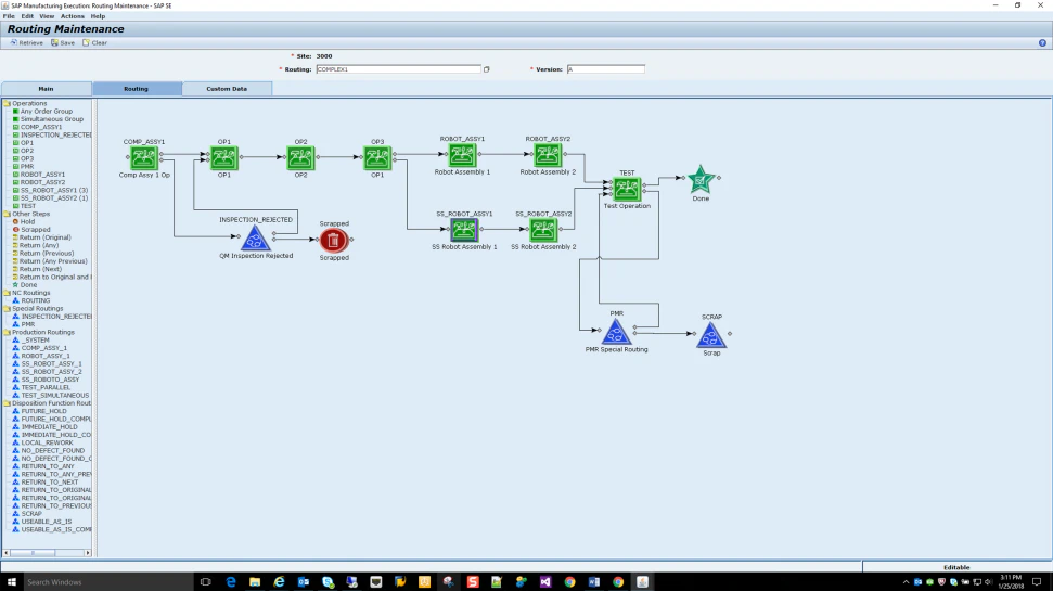 SAP Manufacturing Execution logiciel gestion de production
