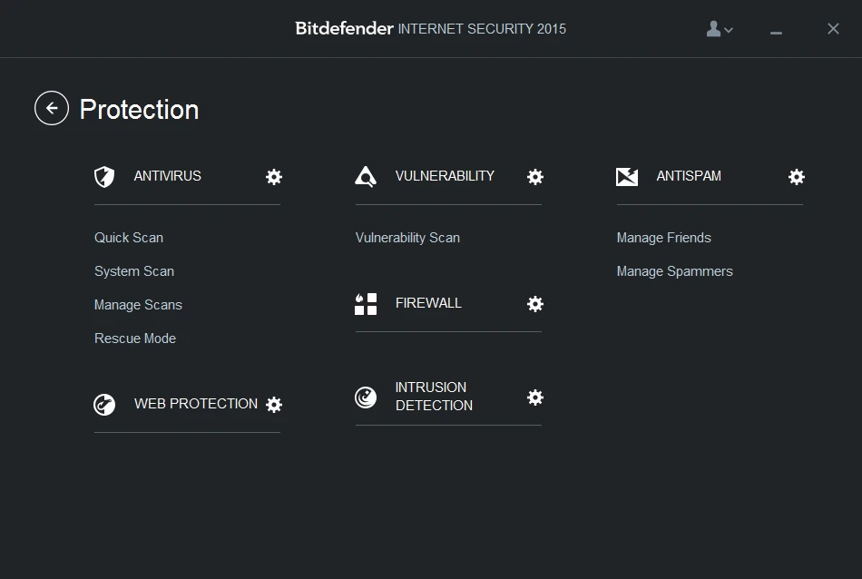 Bitdefender antispam e antivírus