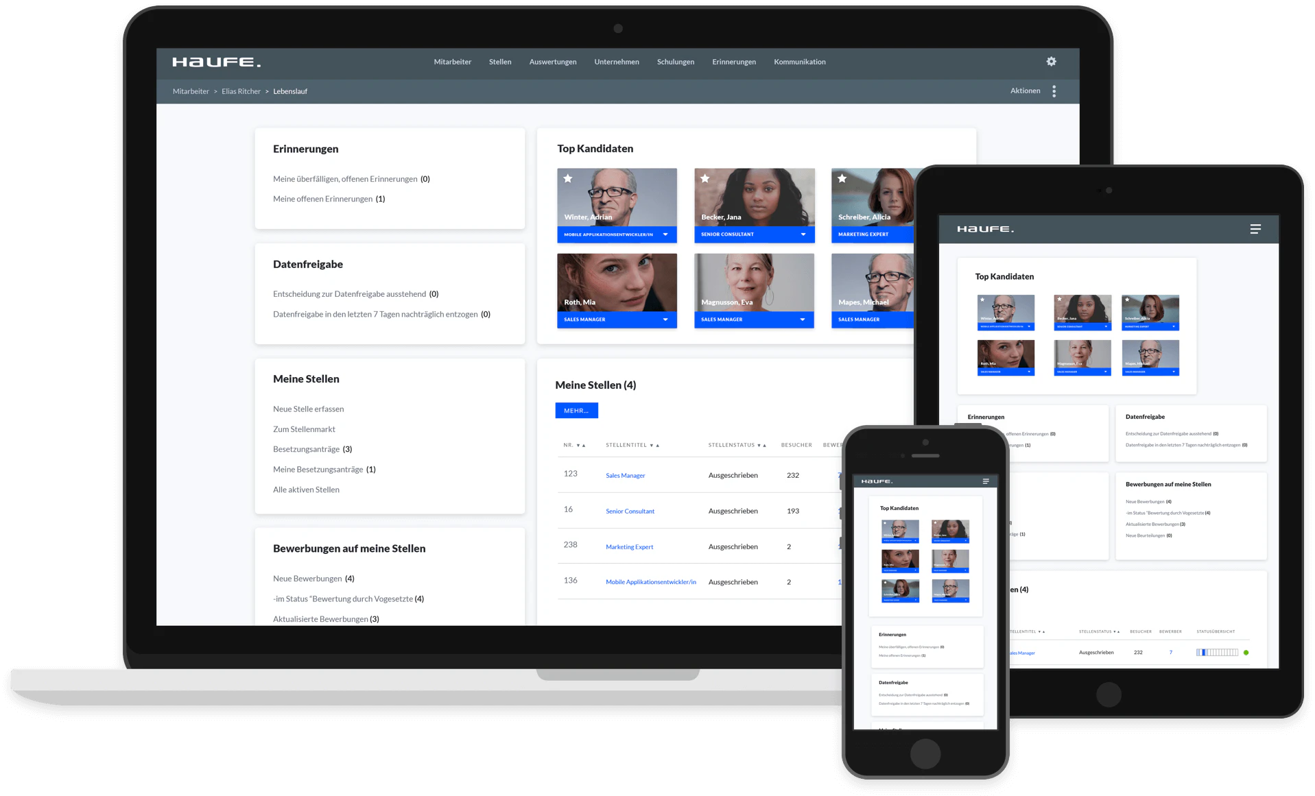 Personalmanagement Software Umantis Haufe