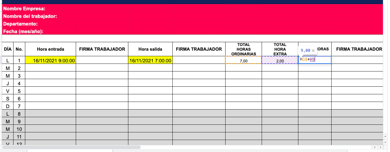 horas-ordinarias-horas- extraordinarias