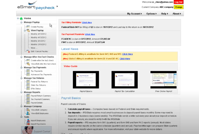 esmart paycheck