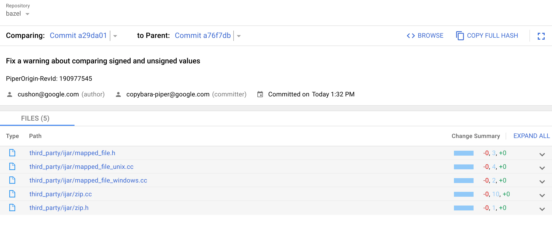 ⓒ  Google Cloud Source Repositories