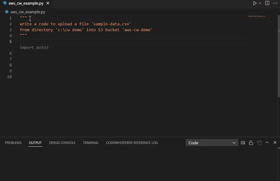 ©Amazon CodeWhisperer
