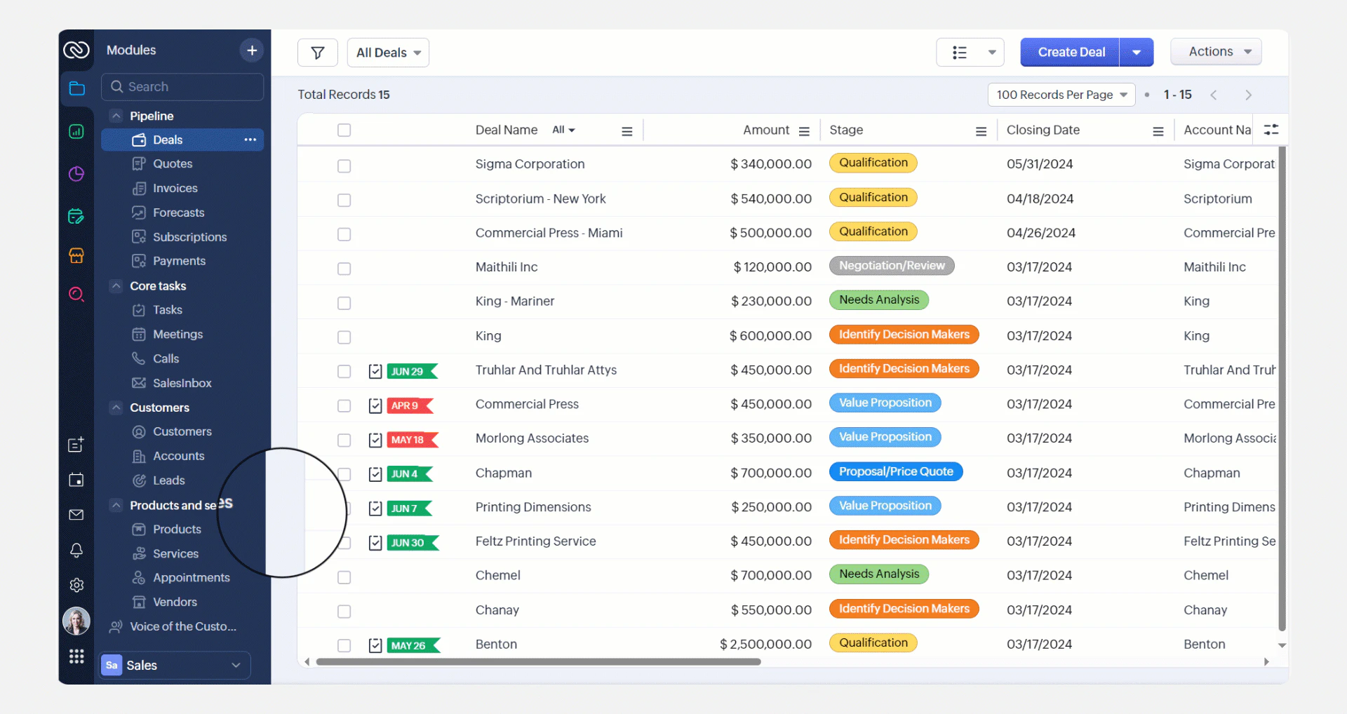 ©Zoho CRM