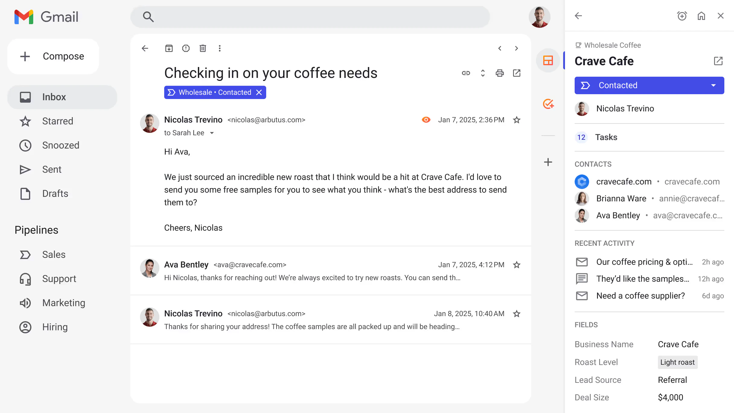 ⓒ Streak CRM