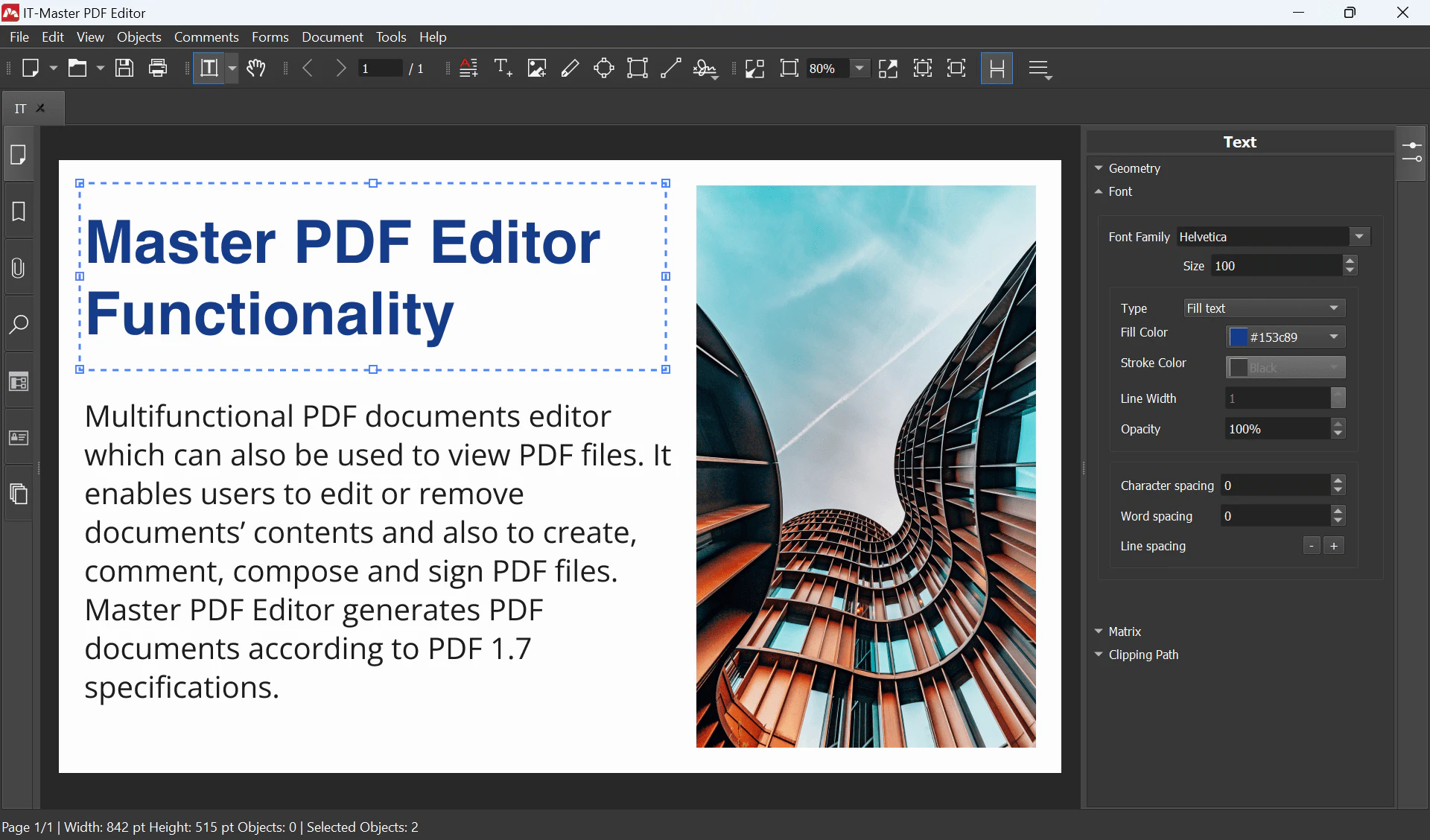 © Master PDF Editor